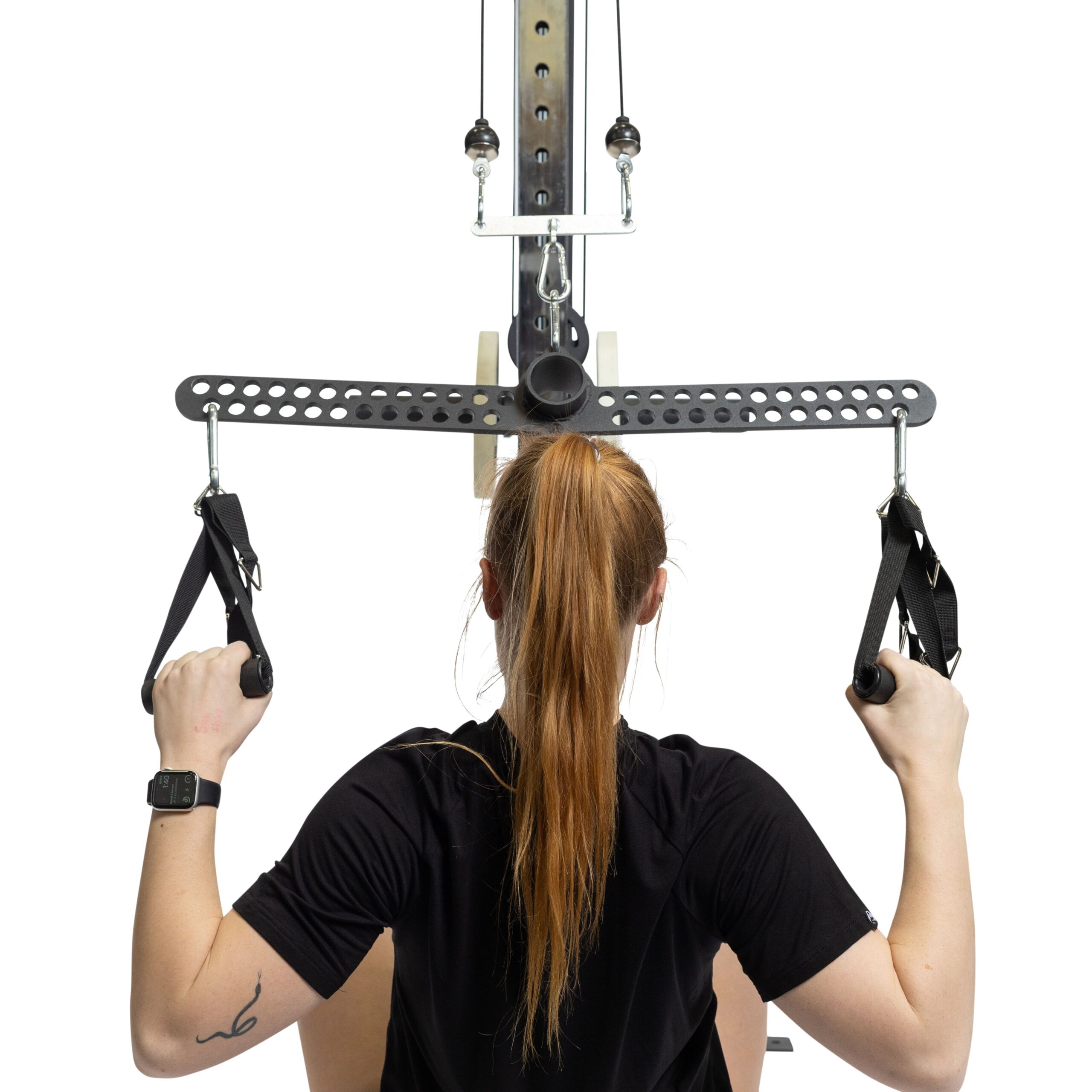 30 D-Handle Bar Cable Attachment with Carabiners - Image 2