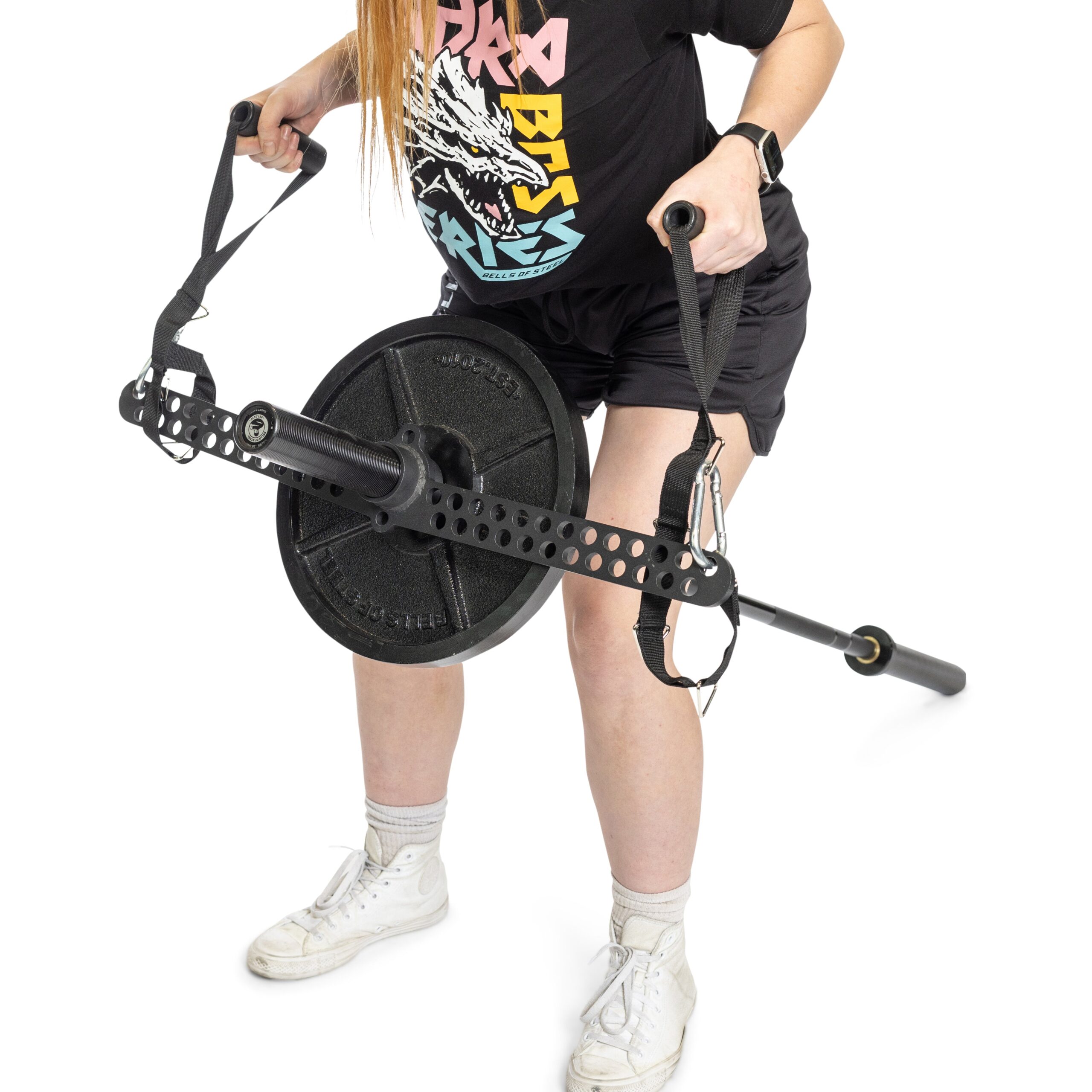 30 D-Handle Bar Cable Attachment with Carabiners - Image 6