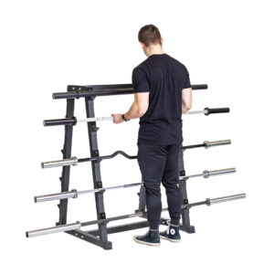 Alternative view of Fixed Barbell Rack