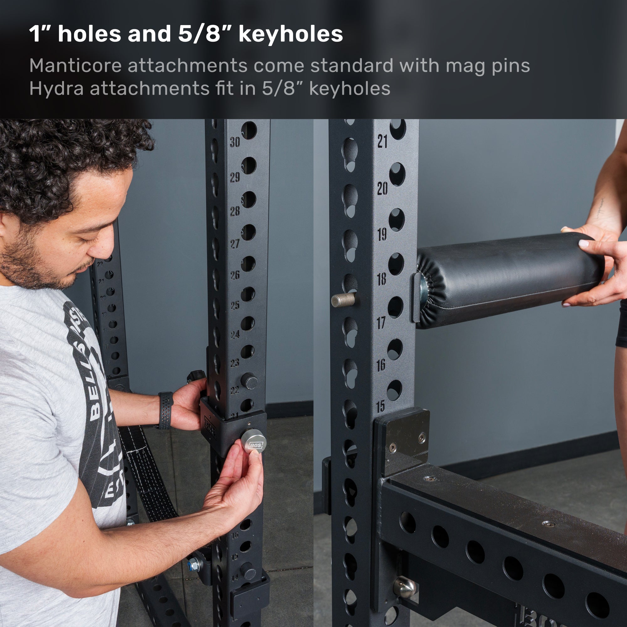 Manticore Half Rack - Prebuilt (3" x 3", 1" Holes) - Image 2