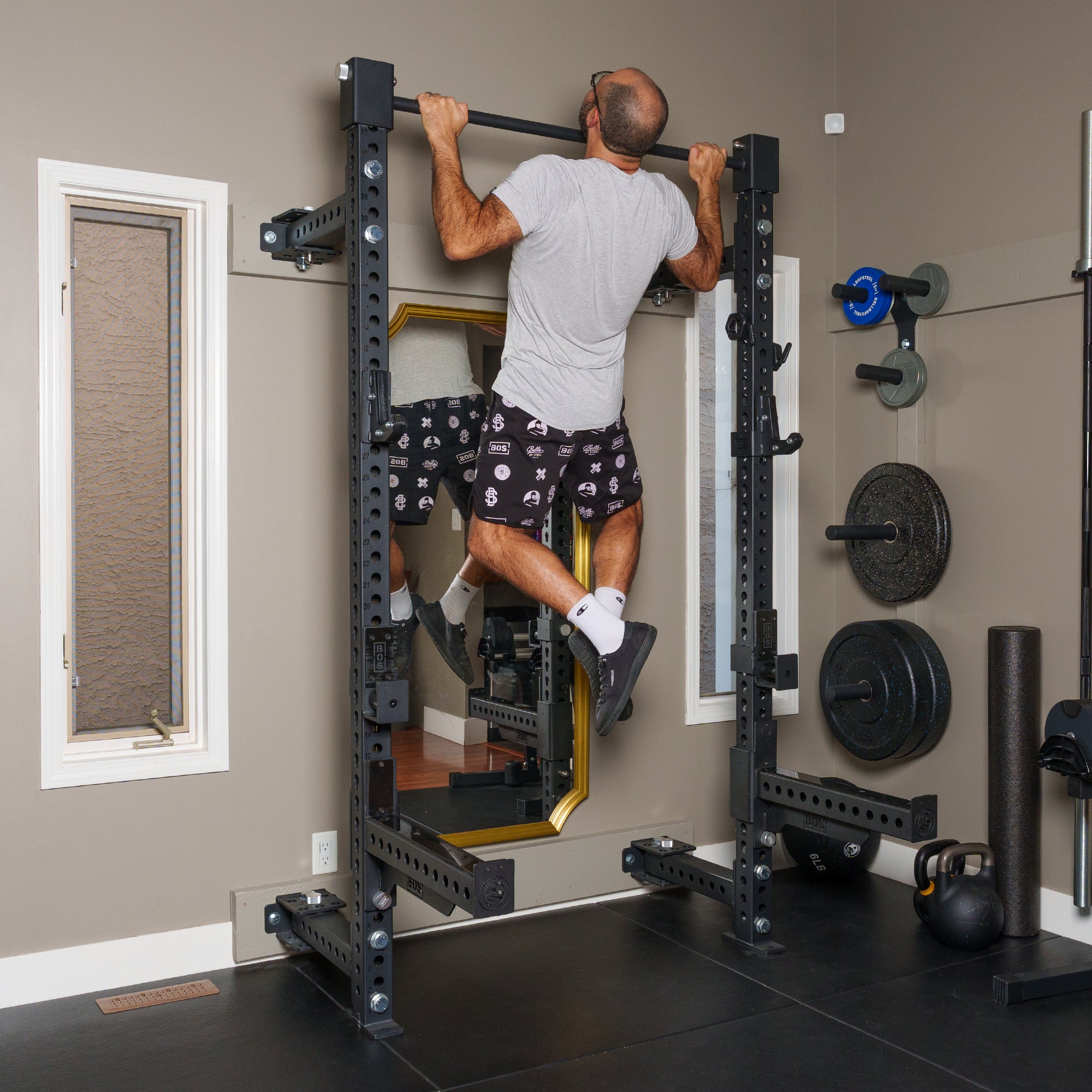 Manticore Folding Half Rack - Prebuilt (3" x 3", 1" Holes) - Image 4