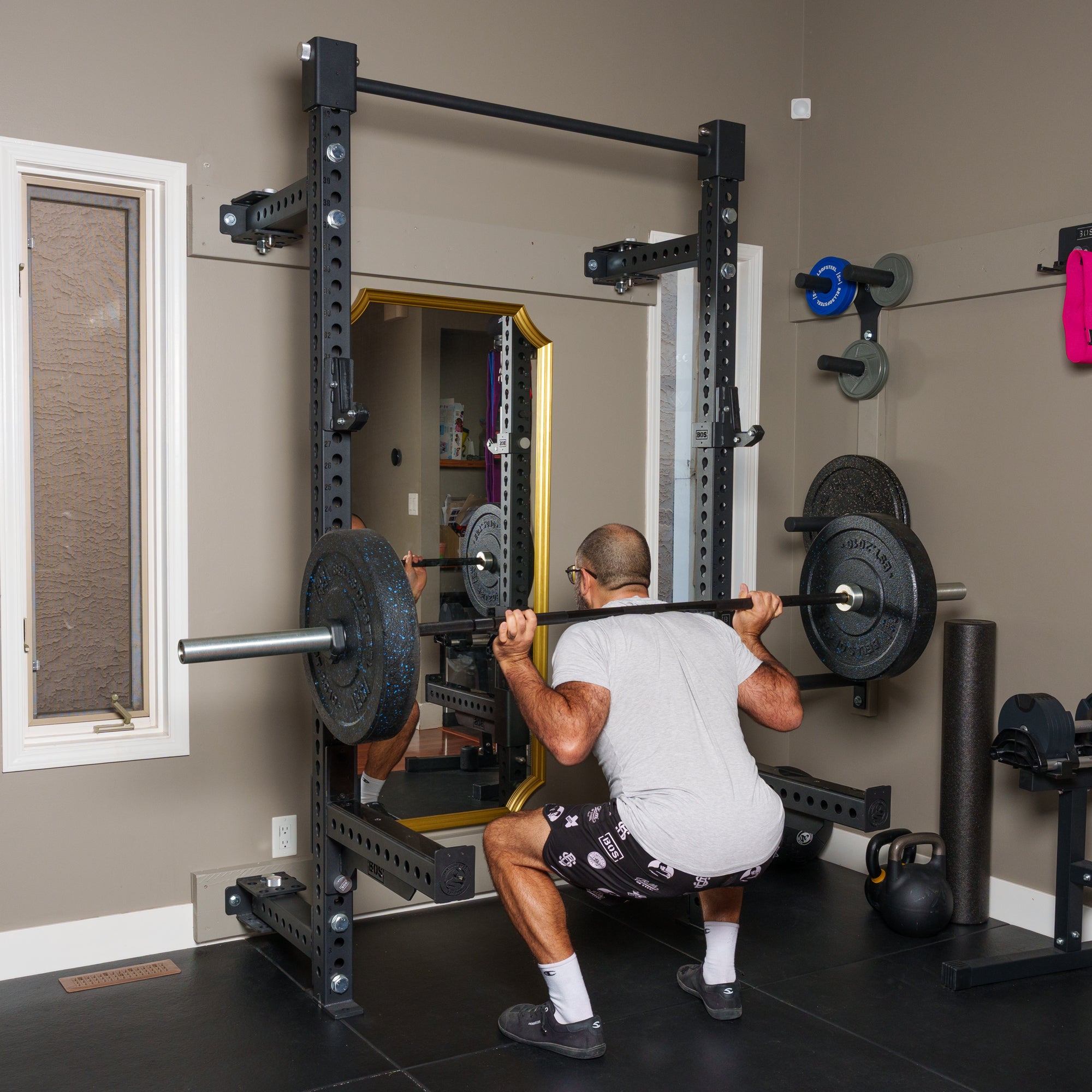 Manticore Folding Half Rack - Prebuilt (3" x 3", 1" Holes) - Image 5