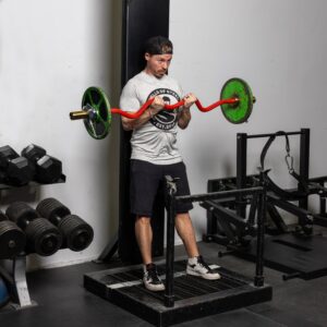 Alternative view of 100% RAW Competition Curl Bar